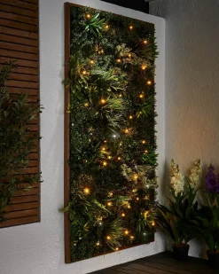 WeRChristmas LINK PRO Twinkle LED String Lights, Black Cable, Warm White / White