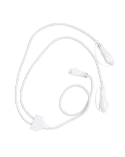 WeRChristmas LINK PRO Y Cord Connector, Connectable, White