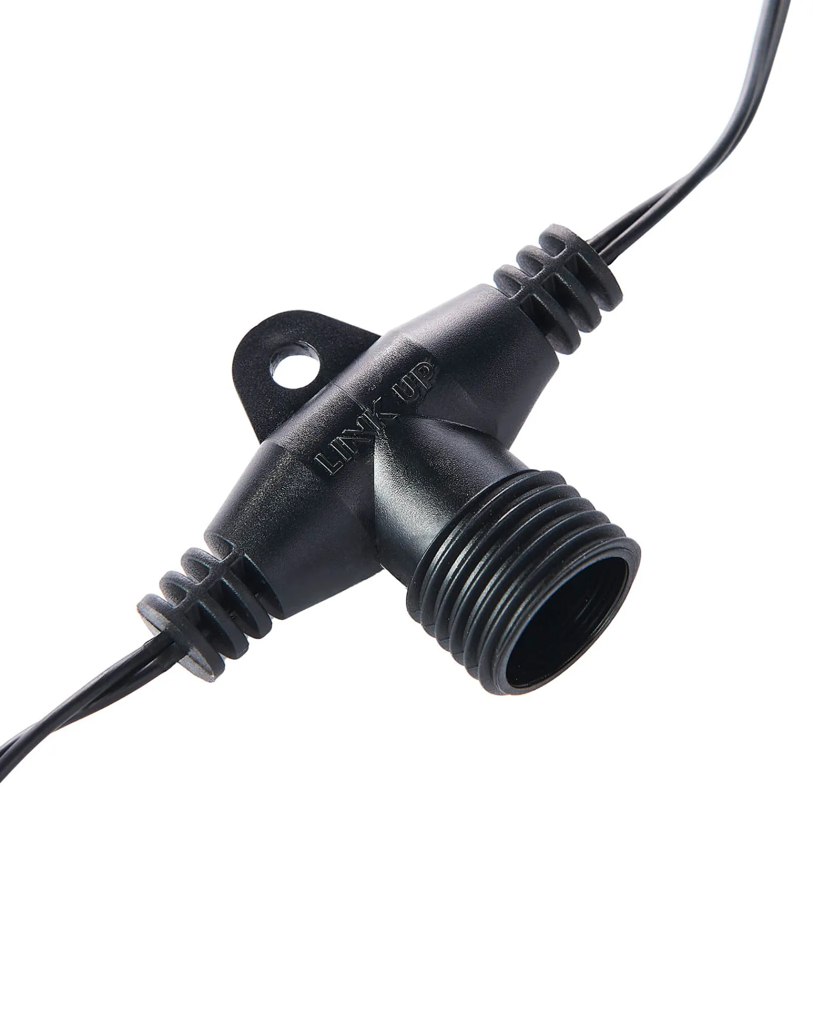 WeRChristmas LINK UP 10 T Port Curtain Connectors, Connectable, Black Cable