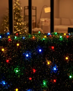 WeRChristmas LINK UP LED Berry Lights, Black Cable, Multi Colour