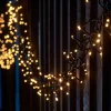WeRChristmas LINK UP LED Cluster Lights, Black Cable, Warm White