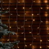 WeRChristmas LINK UP LED Curtain Lights, White Cable, 1 M X 1.2 M, Warm White