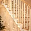 WeRChristmas LINK UP LED Curtain Lights, Black Cable, 1 M X 1.2 M, Warm White