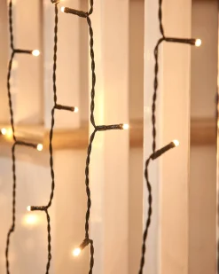 WeRChristmas LINK UP LED Curtain Lights, Black Cable, 1 M X 1.2 M, Warm White