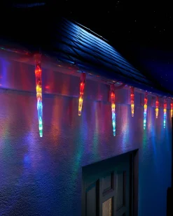 WeRChristmas LINK UP LED Icicle Drop Lights, Multi Colour