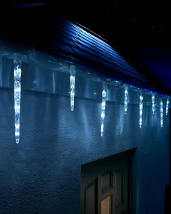 WeRChristmas LINK UP LED Icicle Drop Lights, White