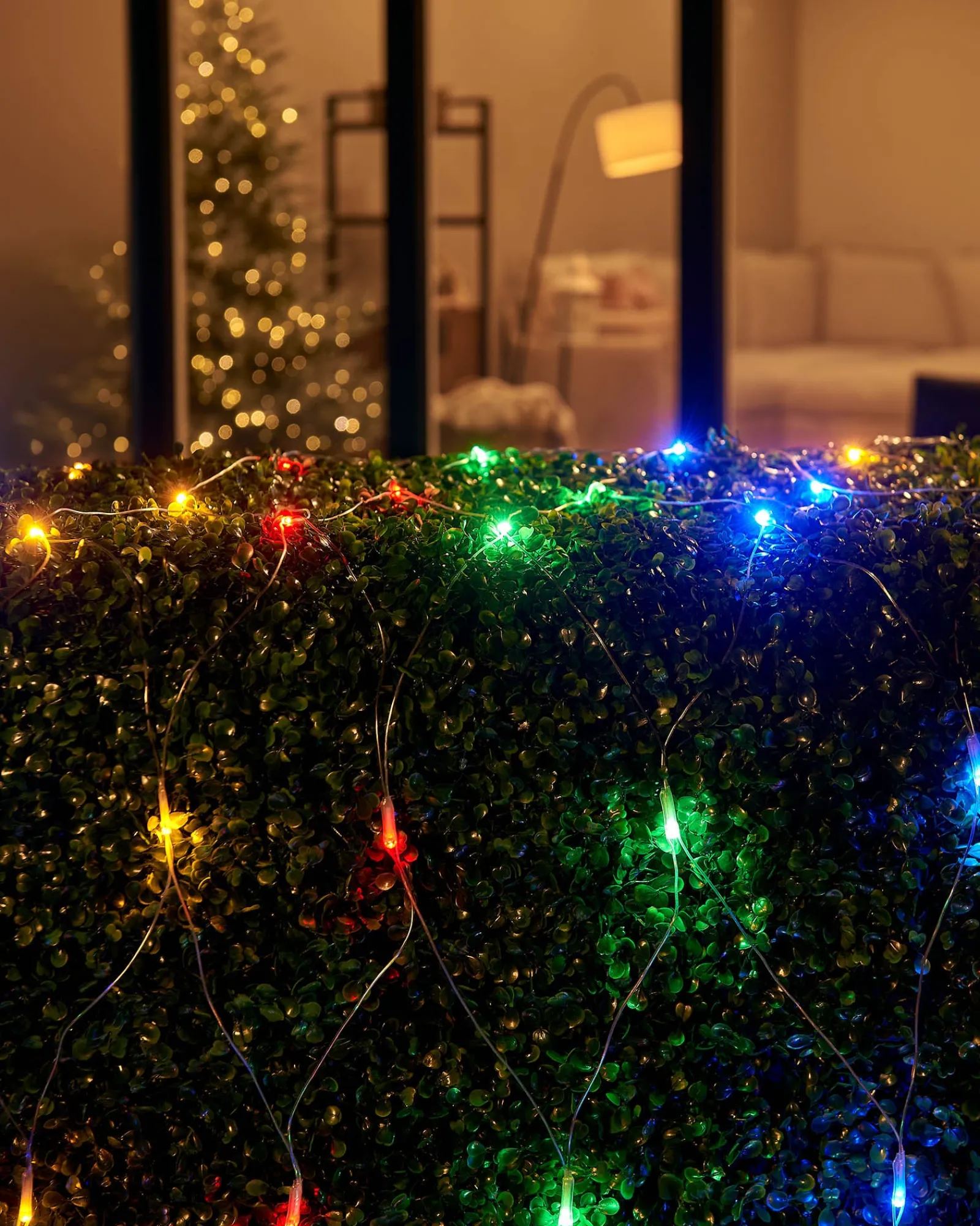 WeRChristmas LINK UP LED Net Lights, 2 M X 2 M, Multi Colour