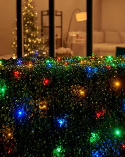 WeRChristmas LINK UP LED String Lights, Black Cable, Multi Colour