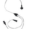 WeRChristmas LINK UP Y Cord Connector, Connectable, Black Cable