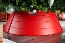 WeRChristmas Matt Metal Tree Collar, Red, 66 Cm
