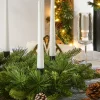WeRChristmas Mixed Pine Candle Holder Wreath, 60 Cm