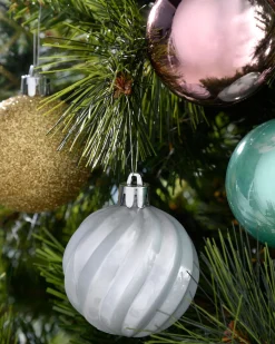 WeRChristmas Multi Gold Shatterproof Baubles, 48 Pack, 6 Cm