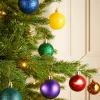 WeRChristmas Multi-Colour Shatterproof Bauble, 50 Pack