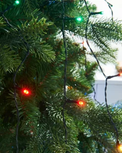 WeRChristmas Multi-Coloured LED Christmas Tree Light String, 2.5 M
