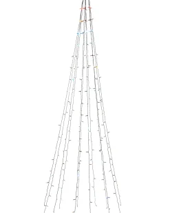 WeRChristmas Multi-Coloured LED Christmas Tree Light String, 2.5 M