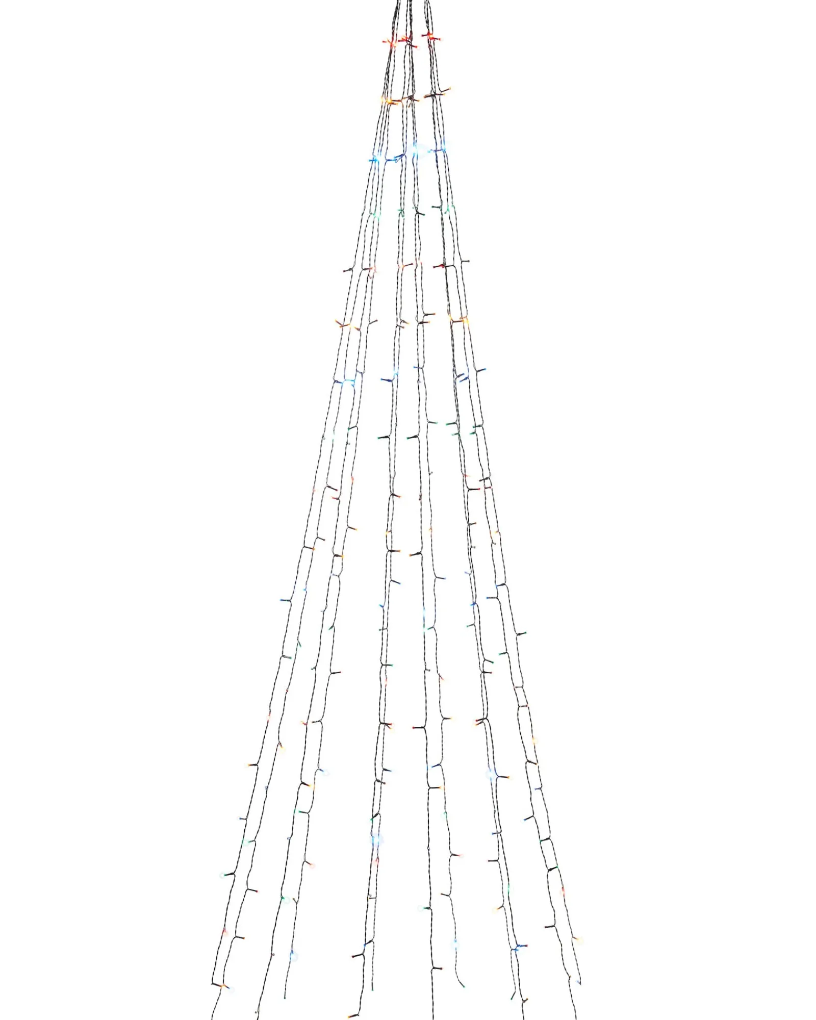 WeRChristmas Multi-Coloured LED Christmas Tree Light String, 2.5 M