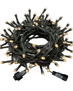WeRChristmas Multi-Function 50 LED Connectable Light String, Warm White
