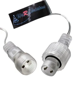 WeRChristmas Multi-Function 300 LED Connectable Curtain Light String, Bright White