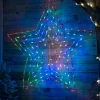 WeRChristmas Multi-Function Star Silhouette, 118 Cm