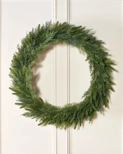 WeRChristmas Natural Fir Wreath, 1 M