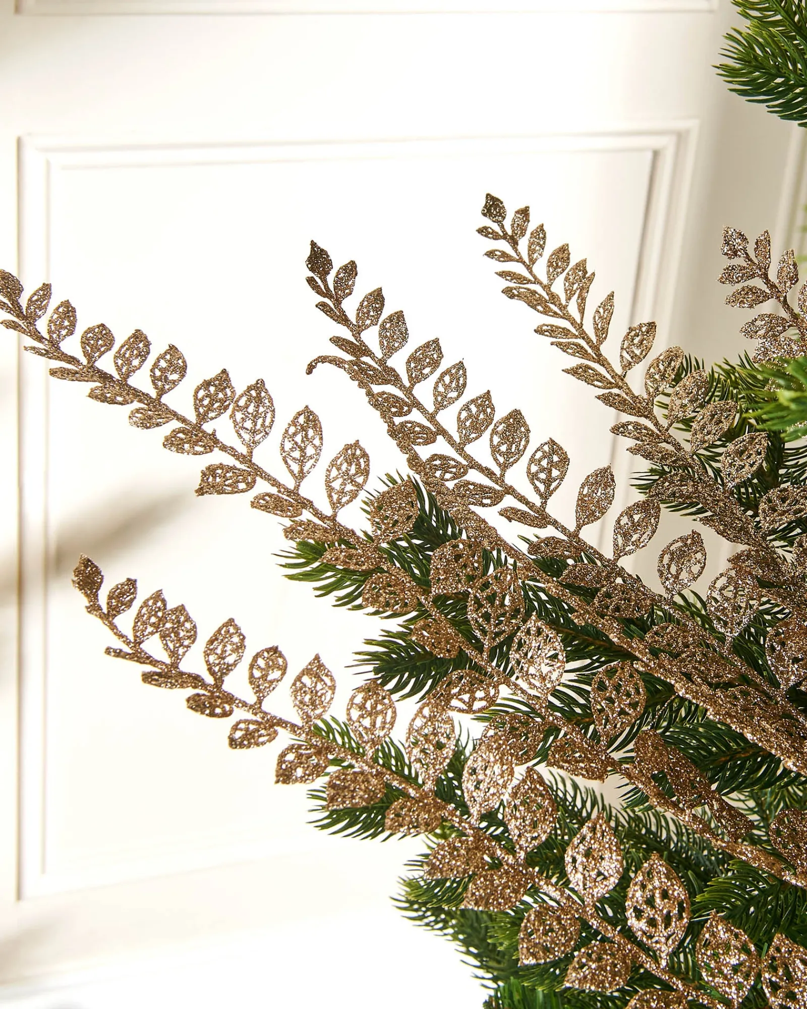 WeRChristmas Natural Leaf Christmas Tree Spray, 84 Cm