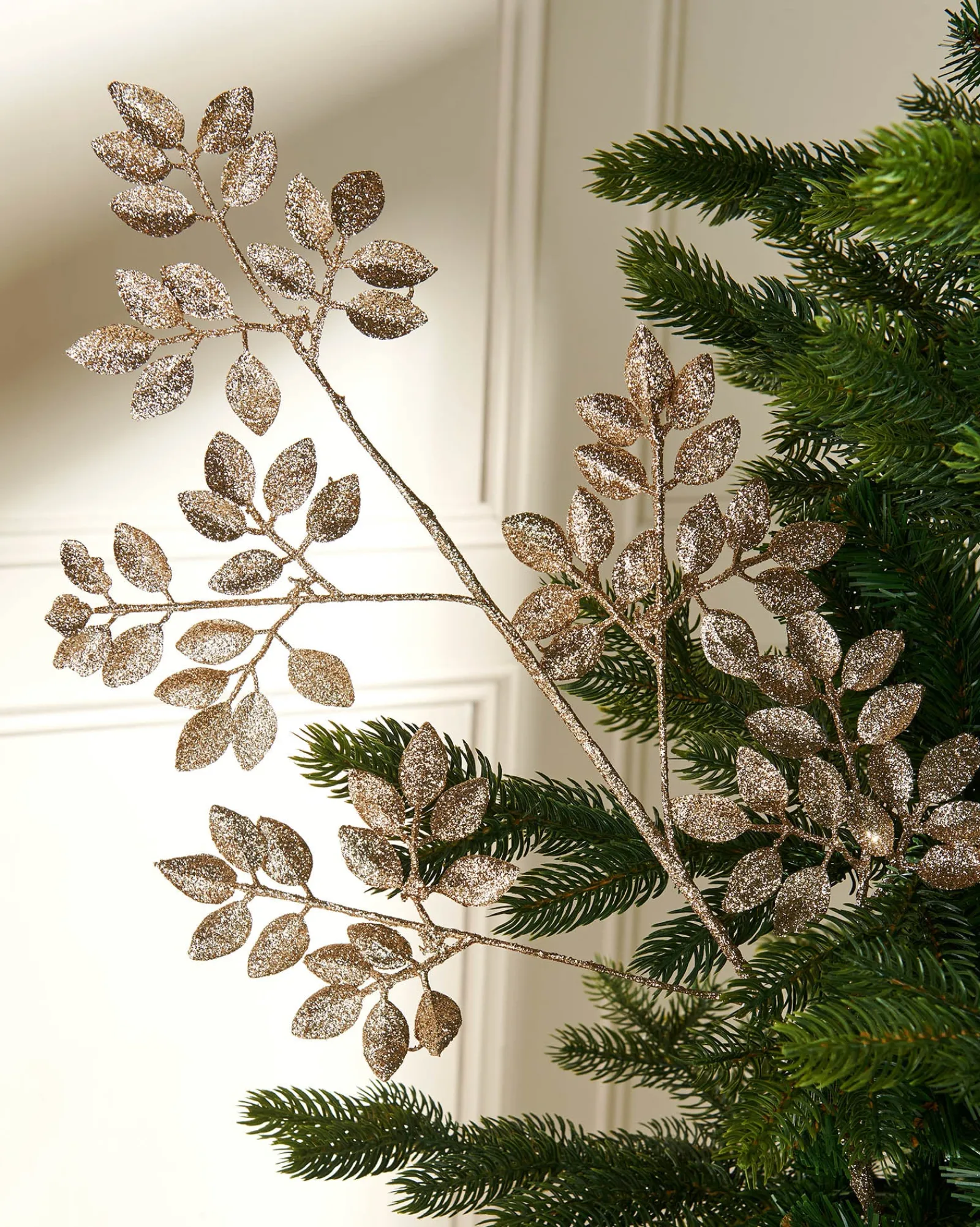 WeRChristmas Natural Leaf Christmas Tree Spray, 80 Cm