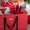 WeRChristmas Ornament And Decorations Storage Box, Red, 38 Cm