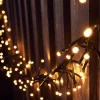 WeRChristmas Outdoor Cluster Multi-Function 500 LED Light String, Warm White