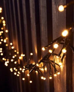 WeRChristmas Outdoor Cluster Multi-Function 500 LED Light String, Warm White