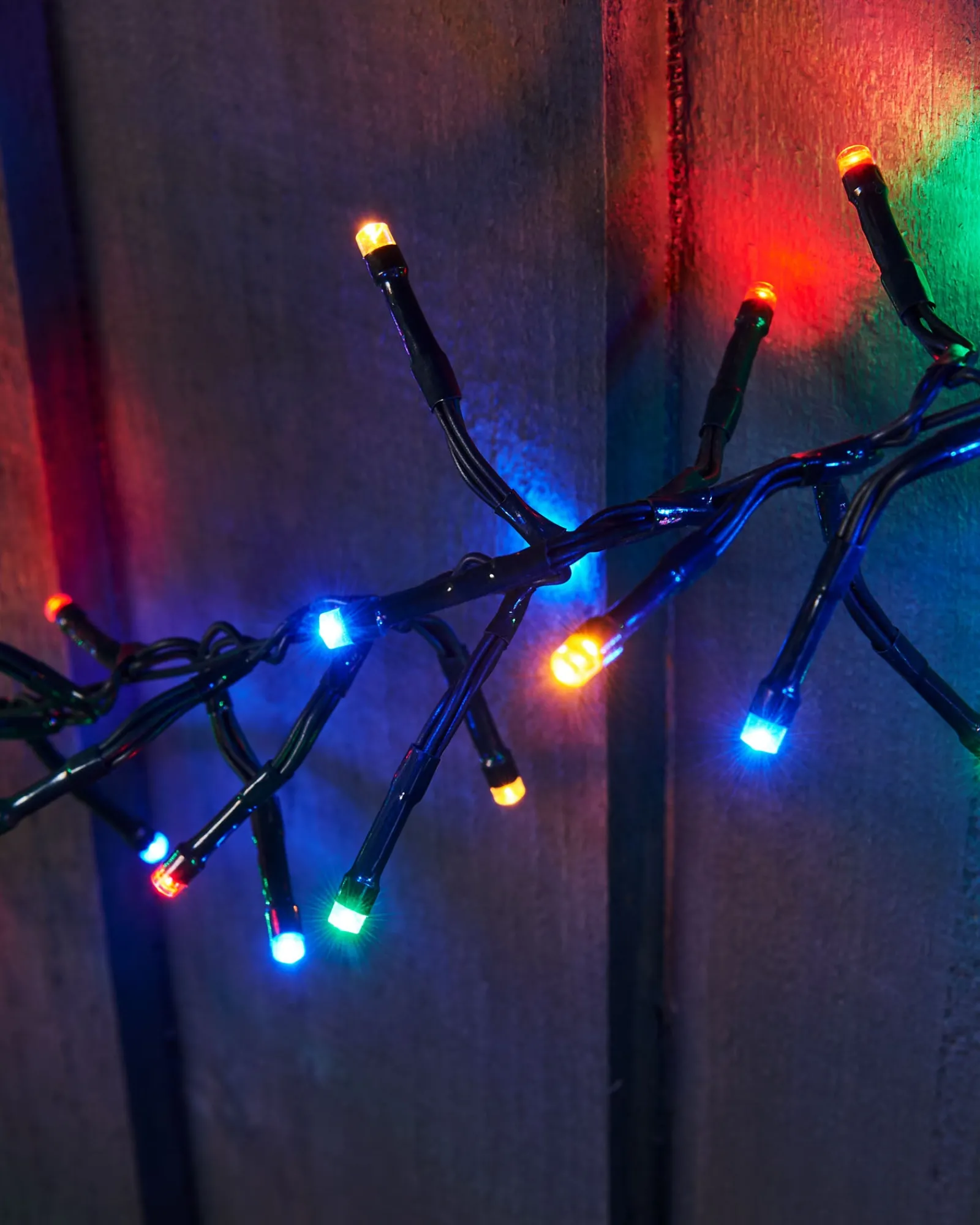WeRChristmas Outdoor Cluster Multi-Function 500 LED Light String, Multi Colour