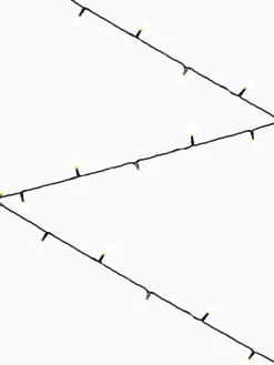WeRChristmas Outdoor Multi-Function 100 Berry LED Light String, Warm White