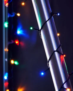 WeRChristmas Outdoor Multi-Function 240 LED Light String, Multi Colour