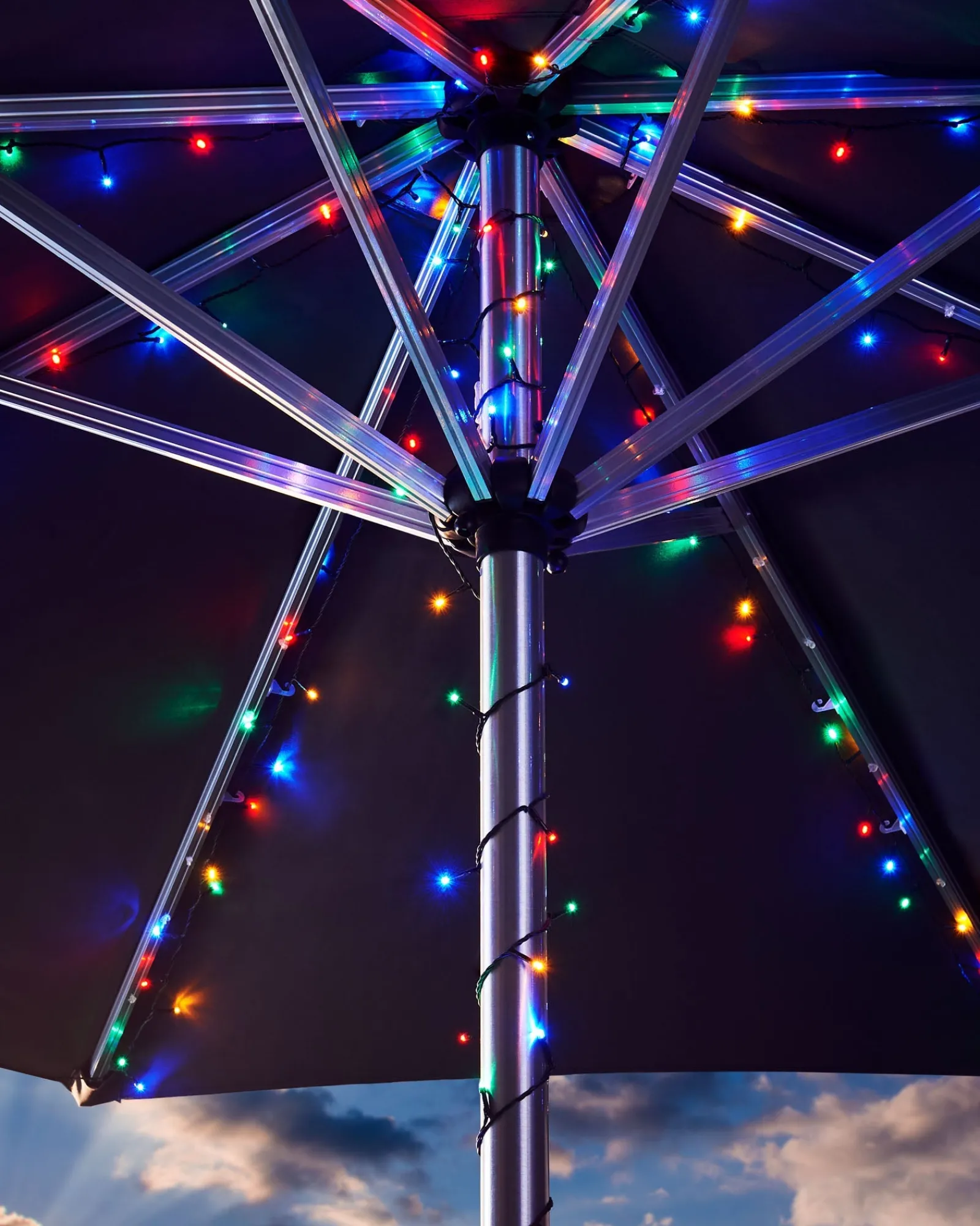 WeRChristmas Outdoor Multi-Function 480 LED Light String, Multi Colour