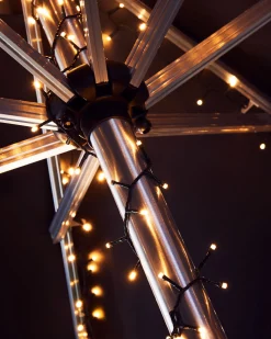 WeRChristmas Outdoor Multi-Function 360 LED Light String, Warm White