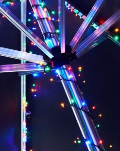 WeRChristmas Outdoor Multi-Function 360 LED Light String, Multi Colour