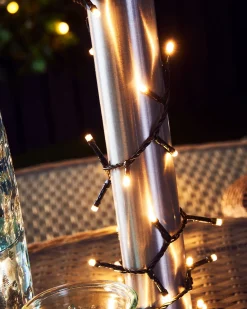 WeRChristmas Outdoor Multi-Function 480 LED Light String, Warm White