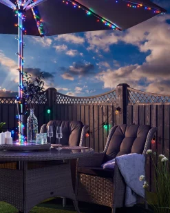 WeRChristmas Outdoor Multi-Function 480 LED Light String, Multi Colour