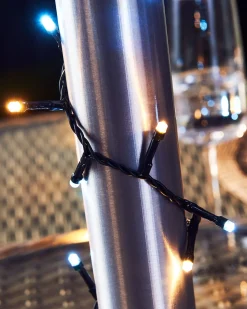 WeRChristmas Outdoor Multi-Function 960 LED Light String, Warm White & Ice White