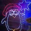 WeRChristmas Penguin Rope Light Silhouette, 50 Cm