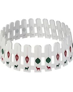 WeRChristmas Picket Fence Tree Collar, 68 Cm