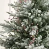 WeRChristmas Pink Berry Christmas Tree Vine, 1.3 M
