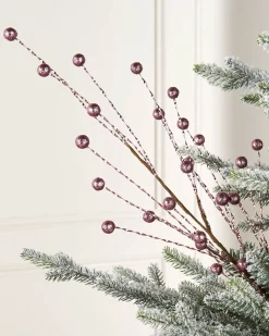 WeRChristmas Pink Berry Christmas Tree Spray, 78 Cm