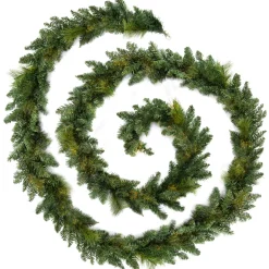 WeRChristmas Plain Garland, 18 Ft