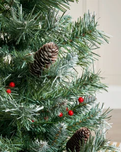 WeRChristmas Potted Scandinavian Blue Spruce Christmas Tree, 3 Ft