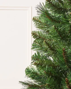 WeRChristmas Potted Victorian Pine Christmas Tree, 3 Ft