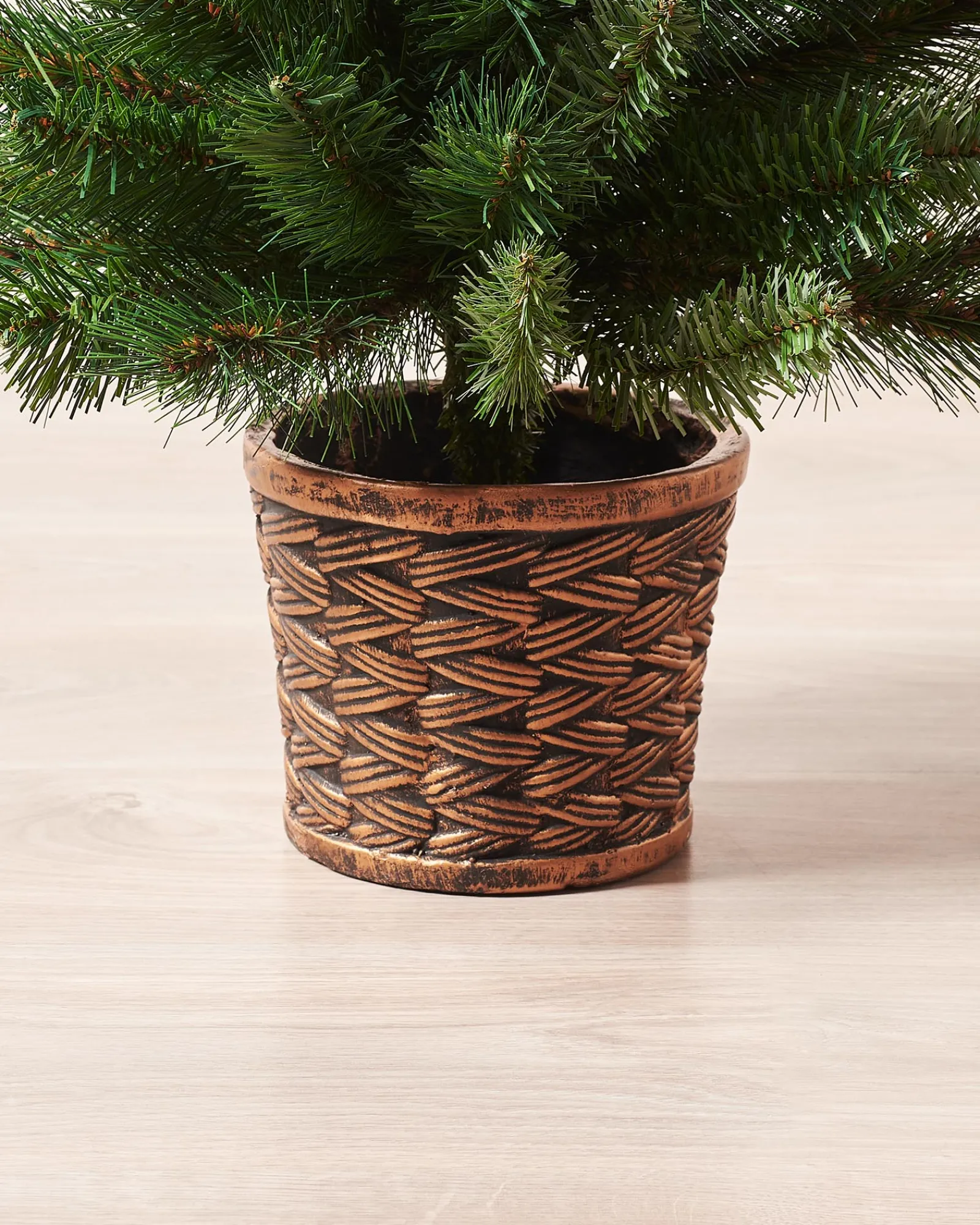 WeRChristmas Potted Victorian Pine Christmas Tree, 3 Ft