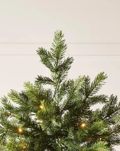 WeRChristmas Pre-Lit Balsam Fir Christmas Tree, 8 Ft