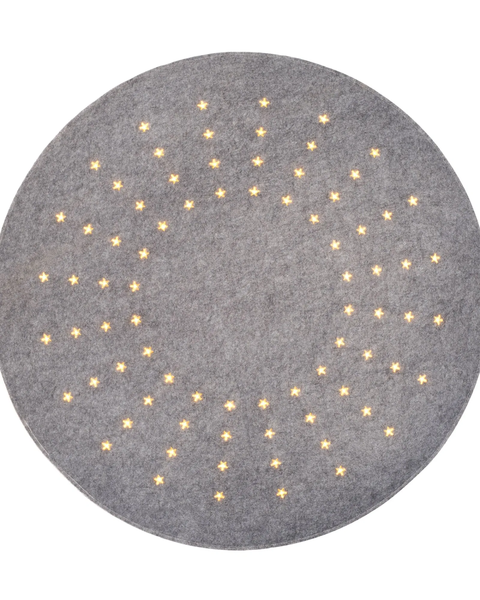 WeRChristmas Pre-Lit Christmas Tree Mat, Grey, 98 Cm