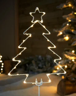 WeRChristmas Pre-Lit Christmas Tree Pathway Stake Light, 60 Cm