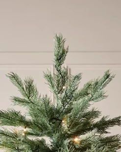 WeRChristmas Pre-Lit Colorado Blue Spruce Christmas Tree, 7 Ft